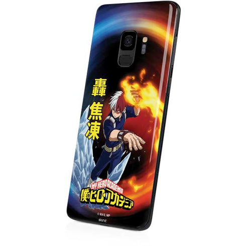 My Hero Academia Shoto Todoroki Season 4 Galaxy S9 Skin